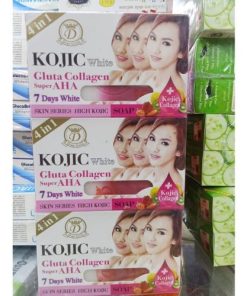 D-Ne Nano Kojic White Gluta Collagen Super AHA Soap 160gm