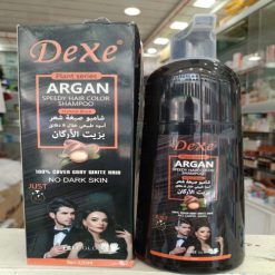 Dexe Argan Speedy Hair Color Shampoo Natural Black- 420ml