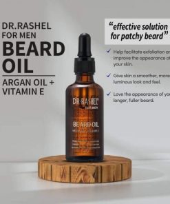 Dr. Rashel Beard Oil With Argan Oil + Vitamin E For Men - 50ml