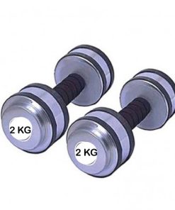 Dumbbell Silver PAIR - 2kg