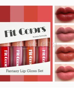 Fit Colors 4 Color Mini Lip Gloss set