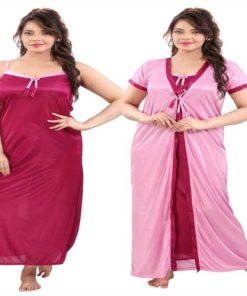 Full Length Women Robe Nighty-09