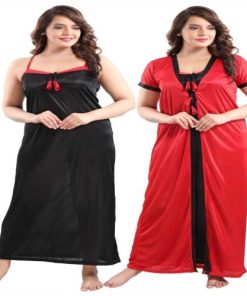 Full Length Women Robe Nighty-11