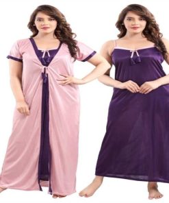 Full Length Women Robe Nighty-08