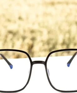 Full Rim Square Blue Cut Computer Glass For Men & Women (53 mm)