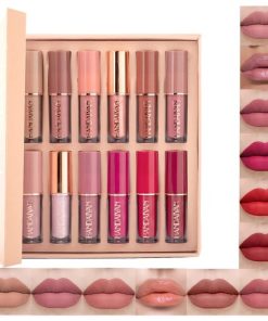 HANDAIYAN 12 Colors Lipstick Set Lasting Matte