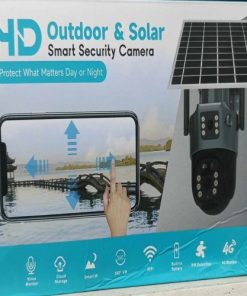HD Outdoor Solar Smart Security Camera Double Lense
