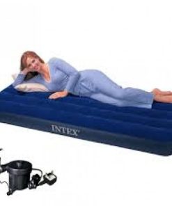 Intex Inflatable Single Air Bed with Pumper