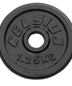 Iron Dumbbell Plate 1.25Kg - Black