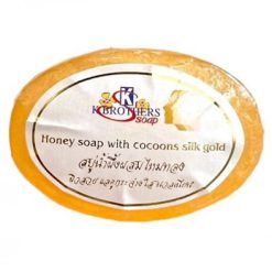 K Brothers Honey Soap With Pure Gold 100 percent Skin Whitening Anti Aging 30g 1 pcs