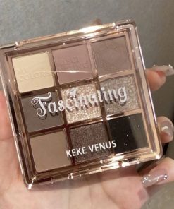 KEKE VENUS Fascinating 9 Color Eyeshadow Palette (Shade-02)