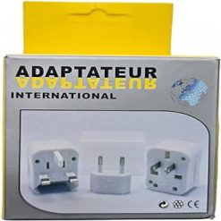 LURICO International Travel Plug Adapter Set