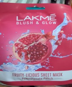 Lakme Blush & Glow Pomegranate Sheet Mask