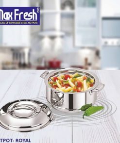 Max Fresh Royal Stainless Steel Casserole Insulated Hot Pot 2000ml