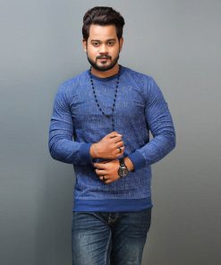 Men's Full Sleeve Sweatshirt- Royal
