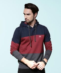 Men's winter hoodie -Combine colour