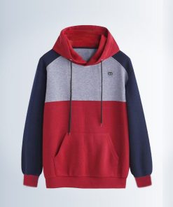 Men's winter hoodie -Red Hood