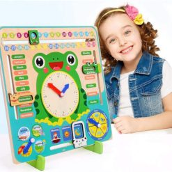 Multi Functional Calendar Clock Toy