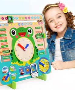 Multi Functional Calendar Clock Toy
