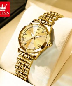 OLEVS Watch for Women Branded Stainless steel Elegant Luminous Ladies Watches 9931