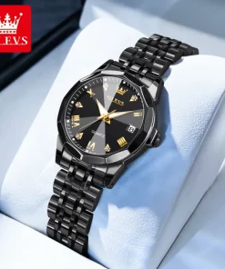 OLEVS Watch for Women Branded Stainless steel Elegant Luminous Ladies Watches 9931