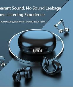 Wireless Ear Clip Bone Conduction Headphones
