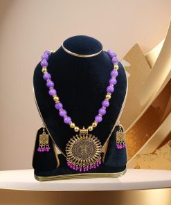 Party Bridal Necklace and Earrings Jewelry Set