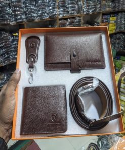 Premium Leather Combo 4 in 1 For Men