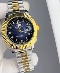 Rolex Quartz Movement Stainless Steel Analog Watch for Men (1)