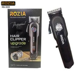 Rozia HQ-2223 T -Blade Salon Professional LCD Display Electric Hair Clipper Beard Trimmer Barber Hairdressing Tool Hair Cutting Machine