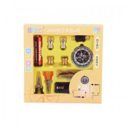 Science Experiment Project Kit for School Kids with Compass, Electric Circuit