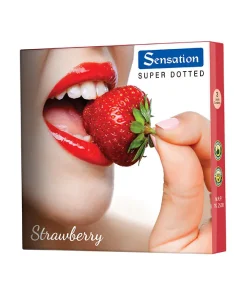 Sensation SD (Strawberry) Condom 3 piece