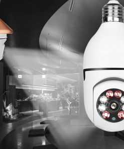 Smart 360° Rotated Security Camera HD 1080P with Two-way Audio, Motion Tracking, and Waterproof Design