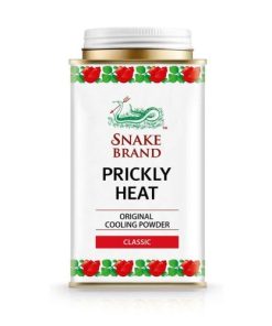 Snake brand prickly heat original cooling powder 140gm