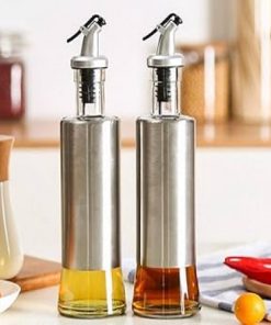 Stainless Steel Leak-proof Glass Oil Control Pot 300ml