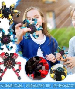 Super Deformation Top DIY Fingertip Mechanical Fidget Spinner Toys