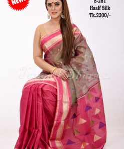 Half Silk Sharee