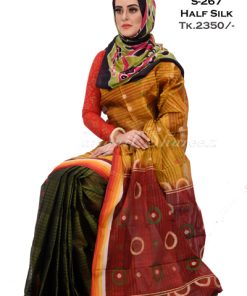 HALF SILK SHAREE