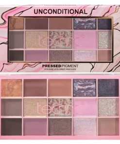 Technic 15 Color Unconditional Pressed Pigment Eyeshadow Palette