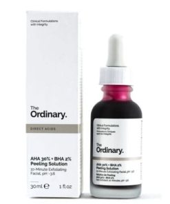 The Ordinary AHA 30 percent BHA 2percent Peeling Solution 30ml