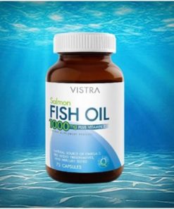 VISTRA Salmon Fish Oil 1000mg Plus Vitamin E - 75 capsules