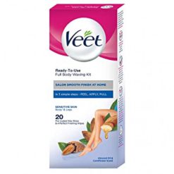 Veet Full Body Waxing Kit [20 strips] Sensitive Sin