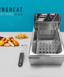 Wngreat Deep Fryer Electric 2500w 6 liter