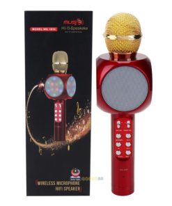 Wster WS-1816 Wireless Karaoke Microphone with Speaker