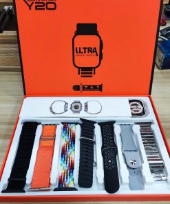 Y20 Ultra Sports Version Smart Watch with 7 Strap