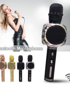 YS-69 wireless Bluetooth karaoke microphone USB KTV mobile player MIC speaker recording