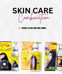 Zafran 3 in one hair care combo