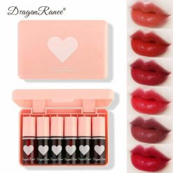 Dragon Ranee Korean 6 Colors Lip Tint Stain Set