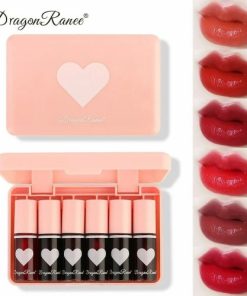 Dragon Ranee Korean 6 Colors Lip Tint Stain Set