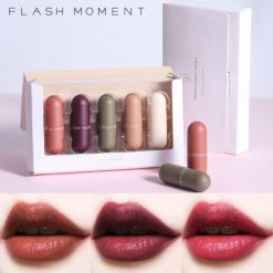 FLASH MOMENT Pocket Capsule 5 in 1 Mini Lipstick